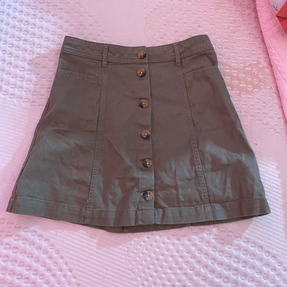 army green skirt from target!